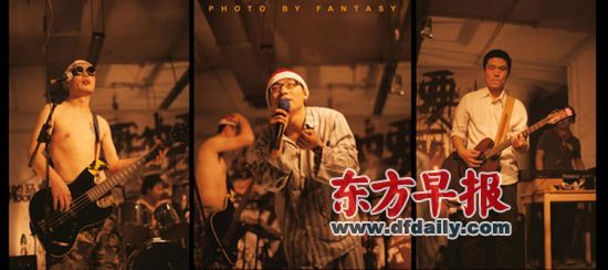 2001年成立的顶楼的马戏团乐队，是上海本土摇滚乐队的代表之一。
