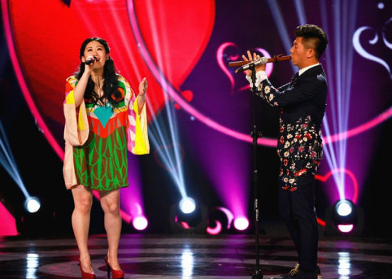 海泉吹笛助阵学员田斯斯