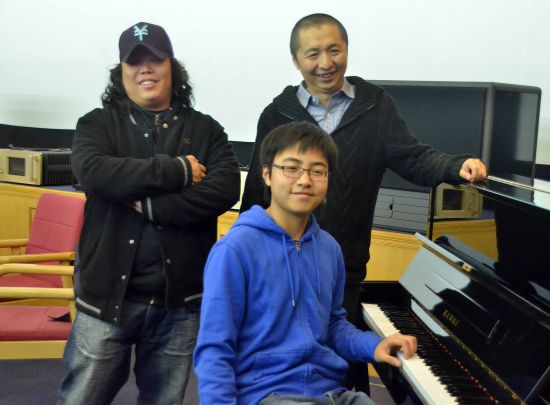 三重奏成员：阿布、马锴、哈哈