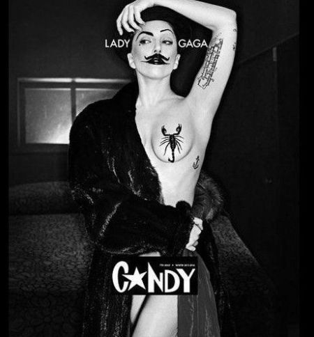 Lady Gaga拍“阴毛封面”