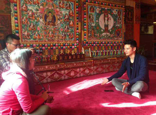 三木科接受采访