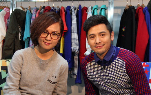 周笔畅与知名时尚博主gogoboi