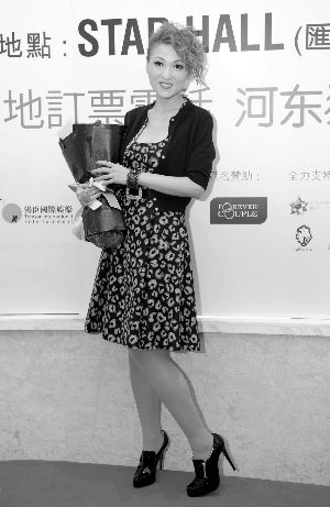 李蕙敏4月香港开唱获刘德华力荐