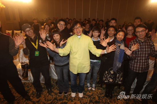 成龙与影迷