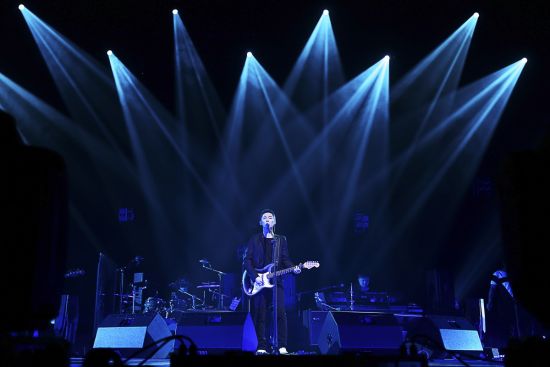 梁博演唱会现场