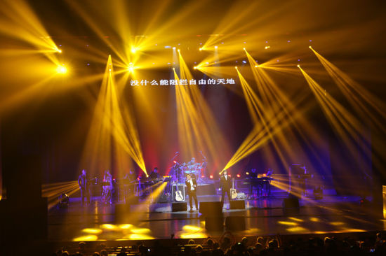 水木年华献唱母校清华