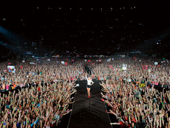 泰勒演唱会现场