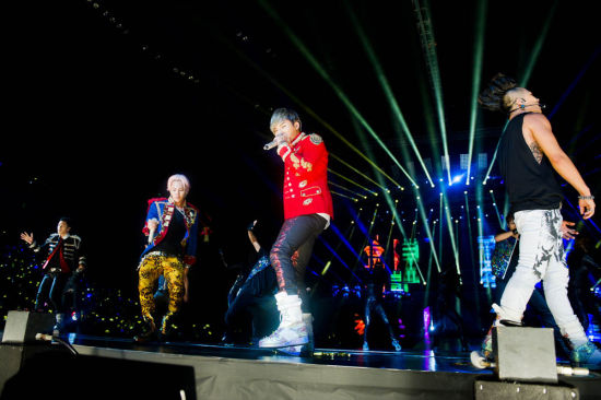 BigBang上海演唱会现场