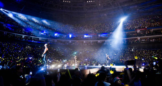 BigBang演唱会现场火爆