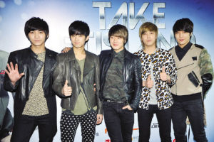 韩国组合FTIsland上海开唱