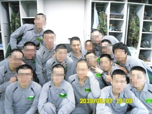 艺声新兵训练照