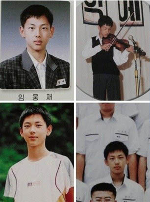 帝国之子成员林时完学生时期