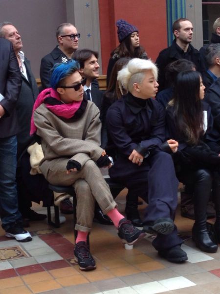 G-DRAGON、太阳看秀