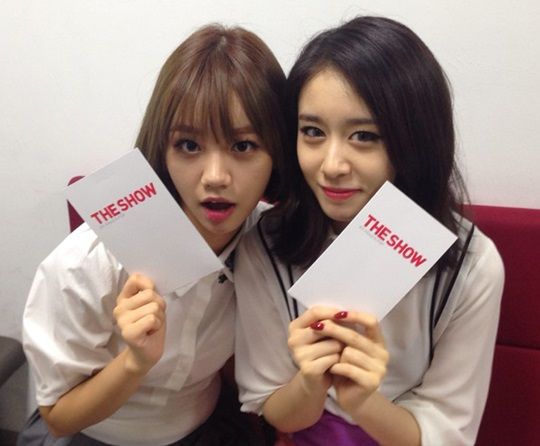Girl's Day成员惠利、T-ara成员智妍