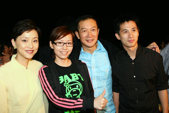 张靓颖少林会谭盾 与禅宗音乐激情碰撞(组图)