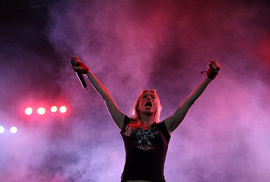 图文archenemy北京首演大敌当前