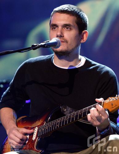 约翰·梅尔为格莱美提名演唱会彩排