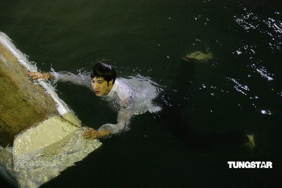 王力宏新歌MV拍摄现场