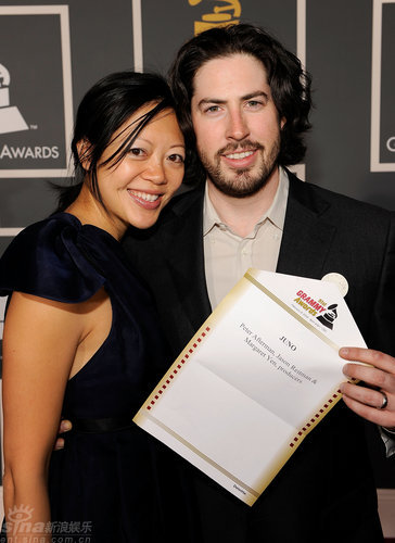 女星迈克尔-李与导演杰森-瑞特曼