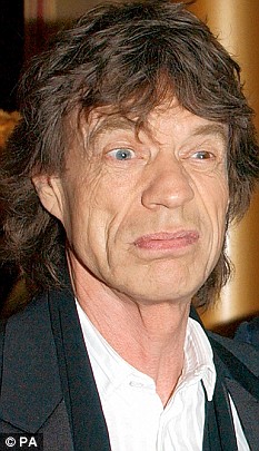 "老摇滚"滚石乐队主唱米克-贾格尔先生