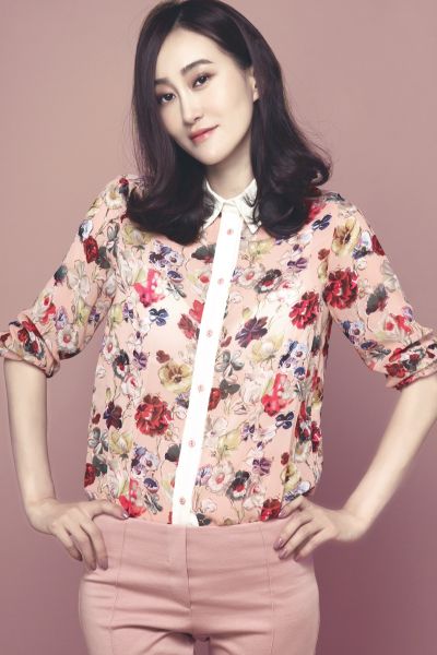 女星王冰洋写真韩味十足