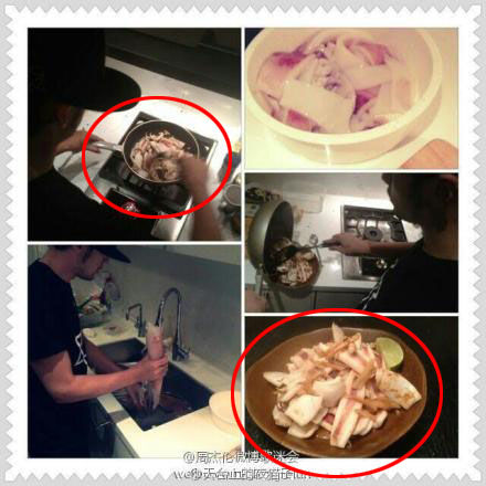 周杰伦亲自下厨