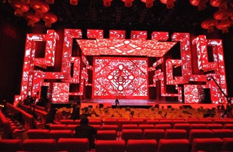 央视春晚现场（资料图）