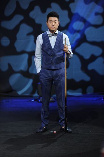 斯诺克名将梁文博