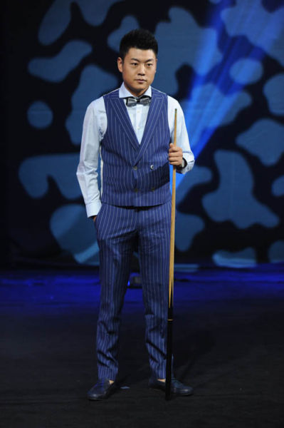 斯诺克名将梁文博