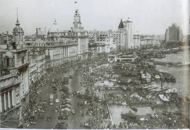 1940年代的上海外滩