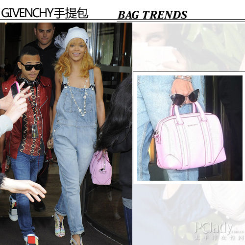 蕾哈娜(Rihanna) Givenchy 新款Lucrezia手袋