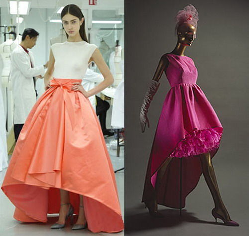 Dior2013早秋与Balenciaga 60多年前的作品