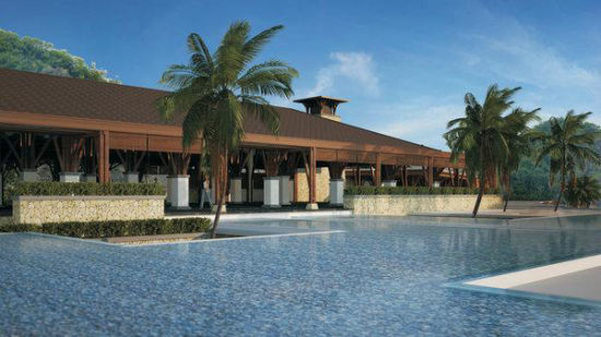 Worldhotels Amiana 大堂的无边际泳池
