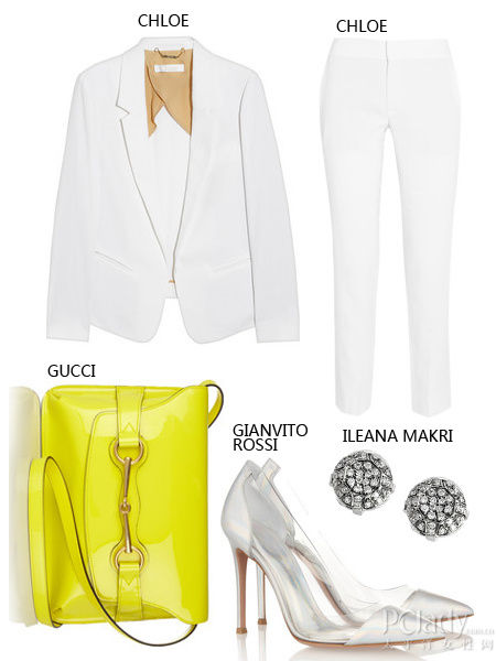 白色西装单品推荐