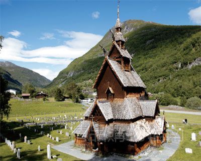 挪威最有代表性的松恩峡湾