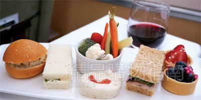 “落基山登山者号”(Rocky Mountaineer)上的餐食，丰盛又美味