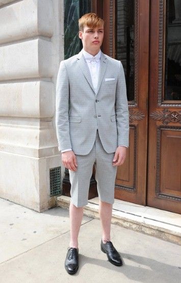 短裤成为都市男的最强夏装