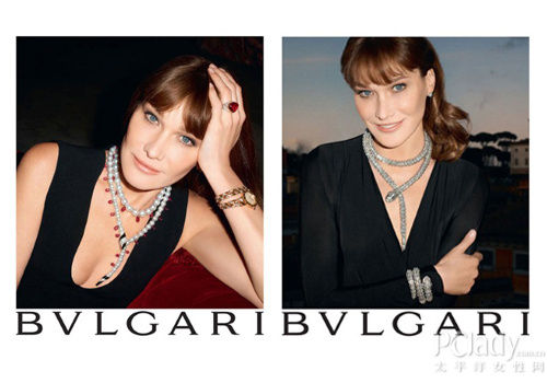卡拉-布吕尼代言宝格丽