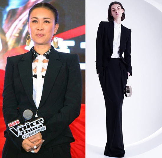 那英身穿Viktor&Rolf