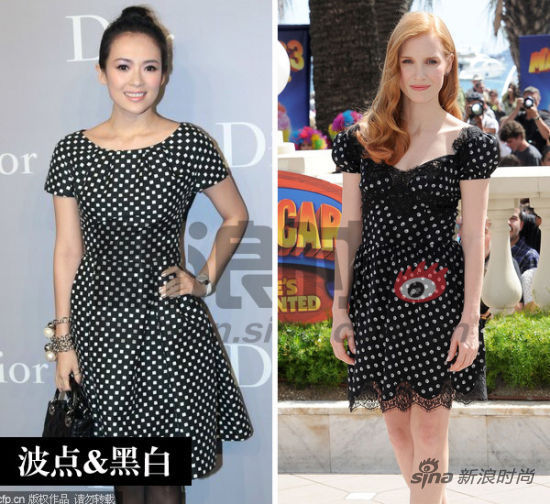 章子怡VS杰西卡-查斯