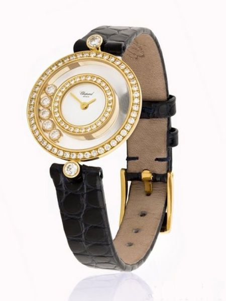 萧邦（Chopard）Happy Diamonds 钻石黄金腕表