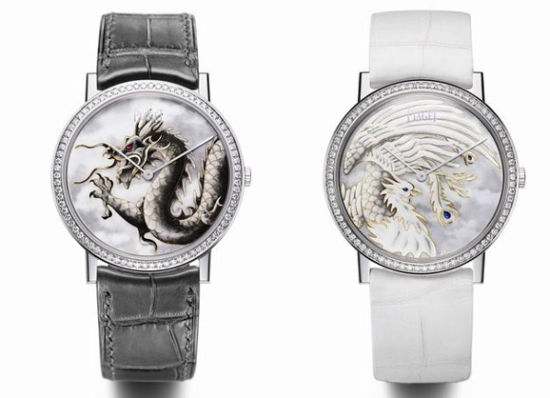 伯爵中国风皇室情侣腕表