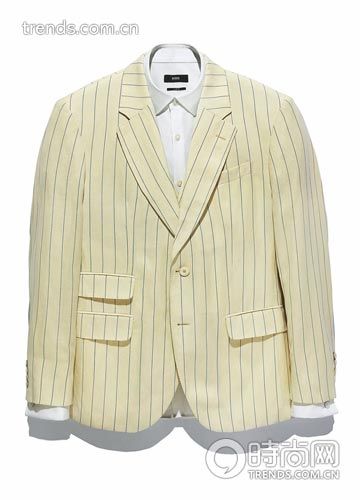 白色衬衫：BOSS Black 新品未定价