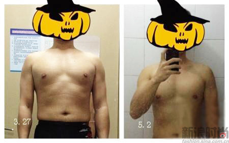 肌肉出来了有木有