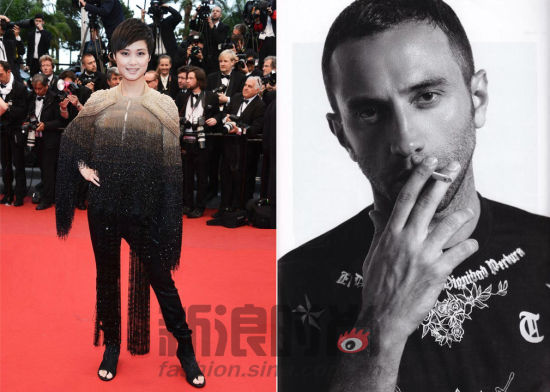 李宇春与Riccardo-Tisci