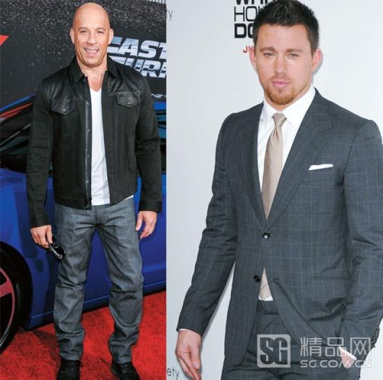 左：范-迪塞尔 右：查宁-塔图姆