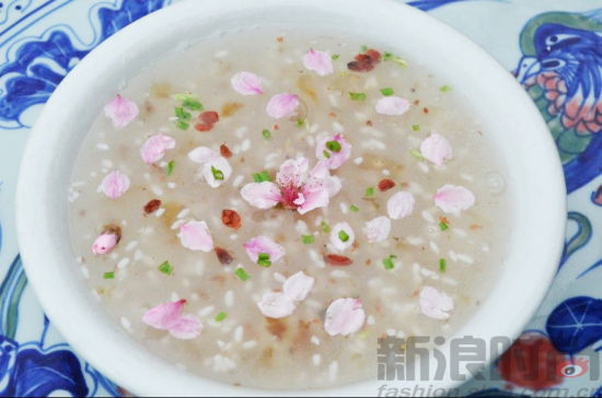 粉红桃花羹