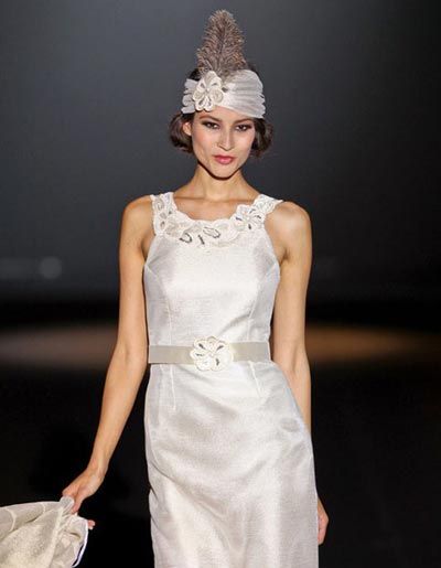 Sonia Pena20年代风情婚纱大秀摩登味十足