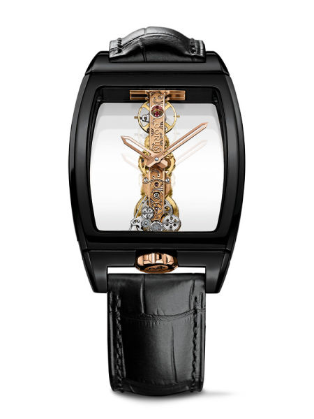 昆仑全新陶瓷制金桥腕表