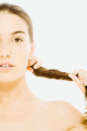 为避免伤害健康的头发 别让头发沾汗水